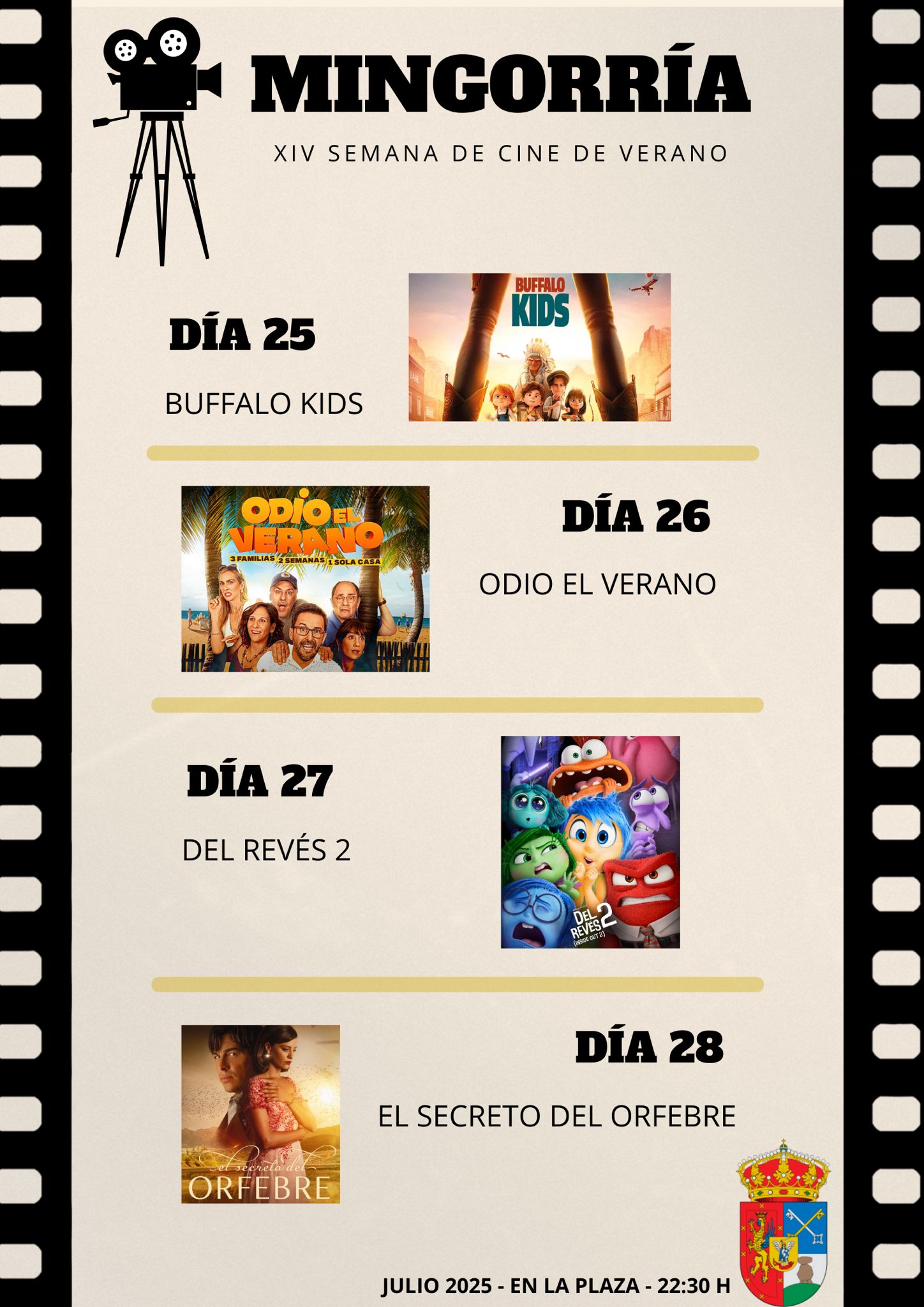 XIV SEMANA DE CINE DE VERANO MINGORRÍA
